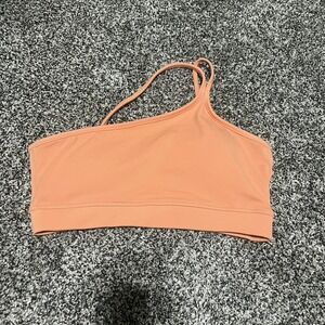 Paragon Sports Bra Peach Womens Size Medium Pilates Yoga